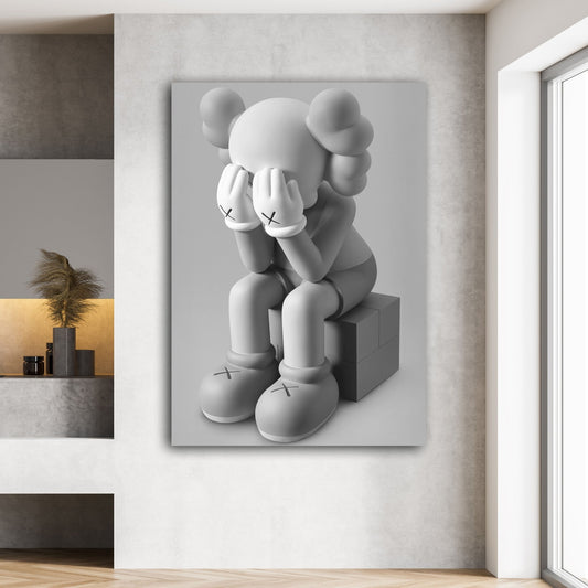 Cuadro Kaws Figura - La Casa Del Cuadro