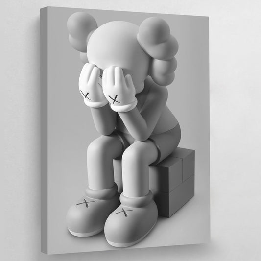Cuadro Kaws Figura - La Casa Del Cuadro