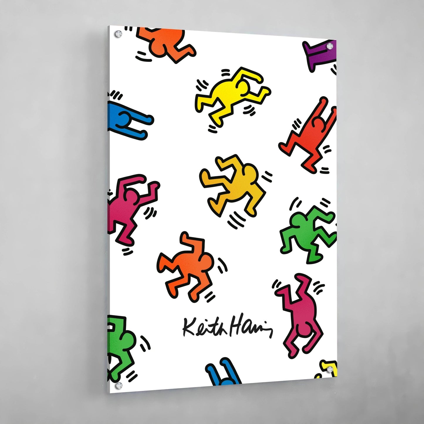 Cuadro Keith Haring Pop Art - La Casa Del Cuadro