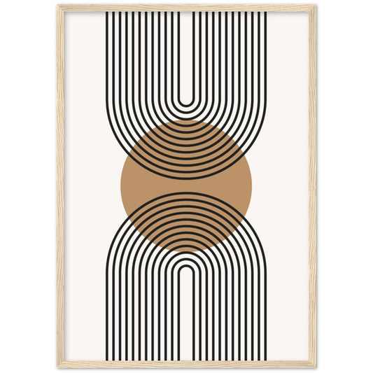 Cuadro Línea Minimalista - La Casa Del Cuadro