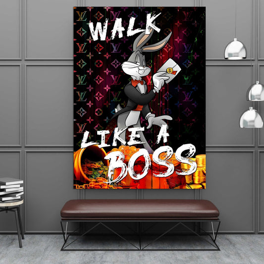 Cuadro Louis Vuitton Bugs Bunny - La Casa Del Cuadro