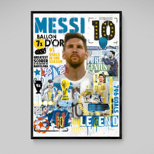 Cuadro Messi - La Casa Del Cuadro