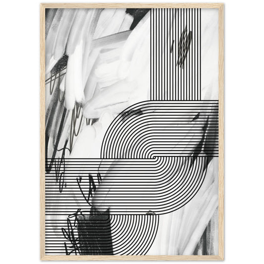 Cuadro Minimalista Abstracto - La Casa Del Cuadro