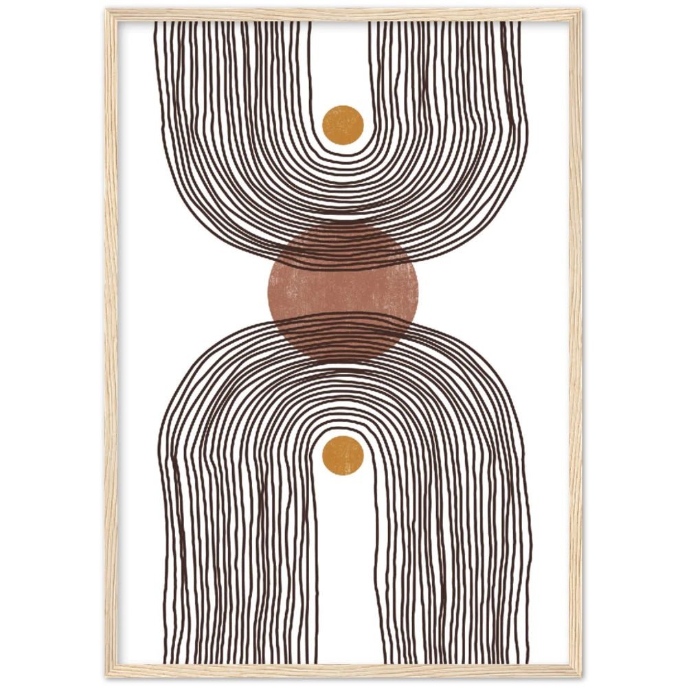 Cuadro Minimalista Boho - La Casa Del Cuadro