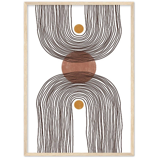 Cuadro Minimalista Boho - La Casa Del Cuadro