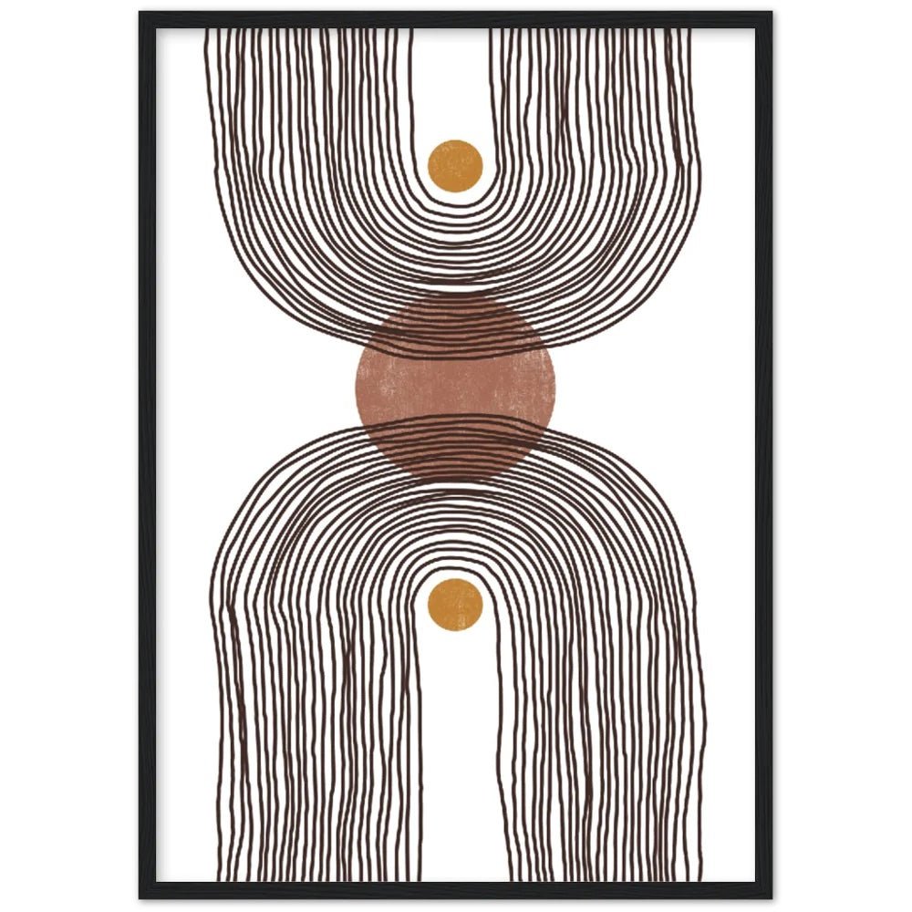 Cuadro Minimalista Boho - La Casa Del Cuadro