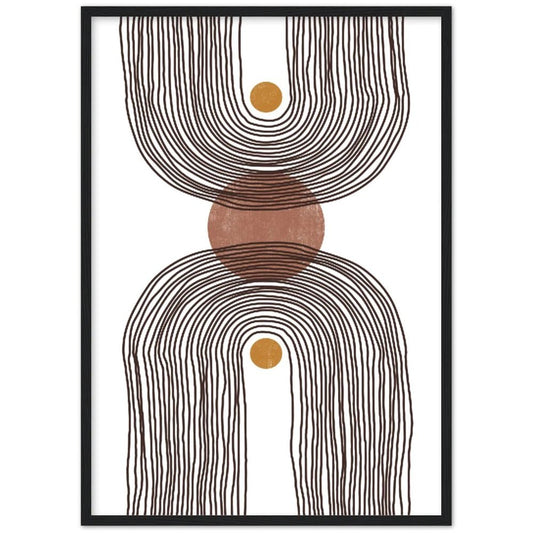 Cuadro Minimalista Boho - La Casa Del Cuadro