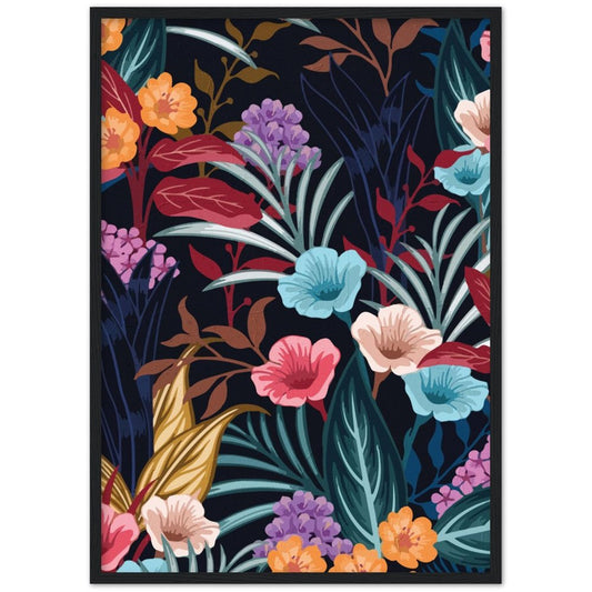 Cuadro Minimalista Flores - La Casa Del Cuadro