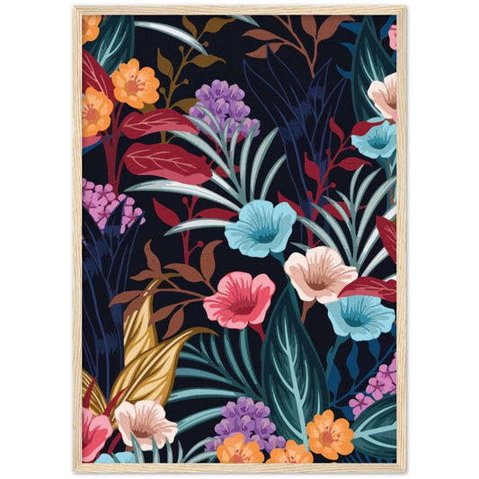 Cuadro Minimalista Flores - La Casa Del Cuadro