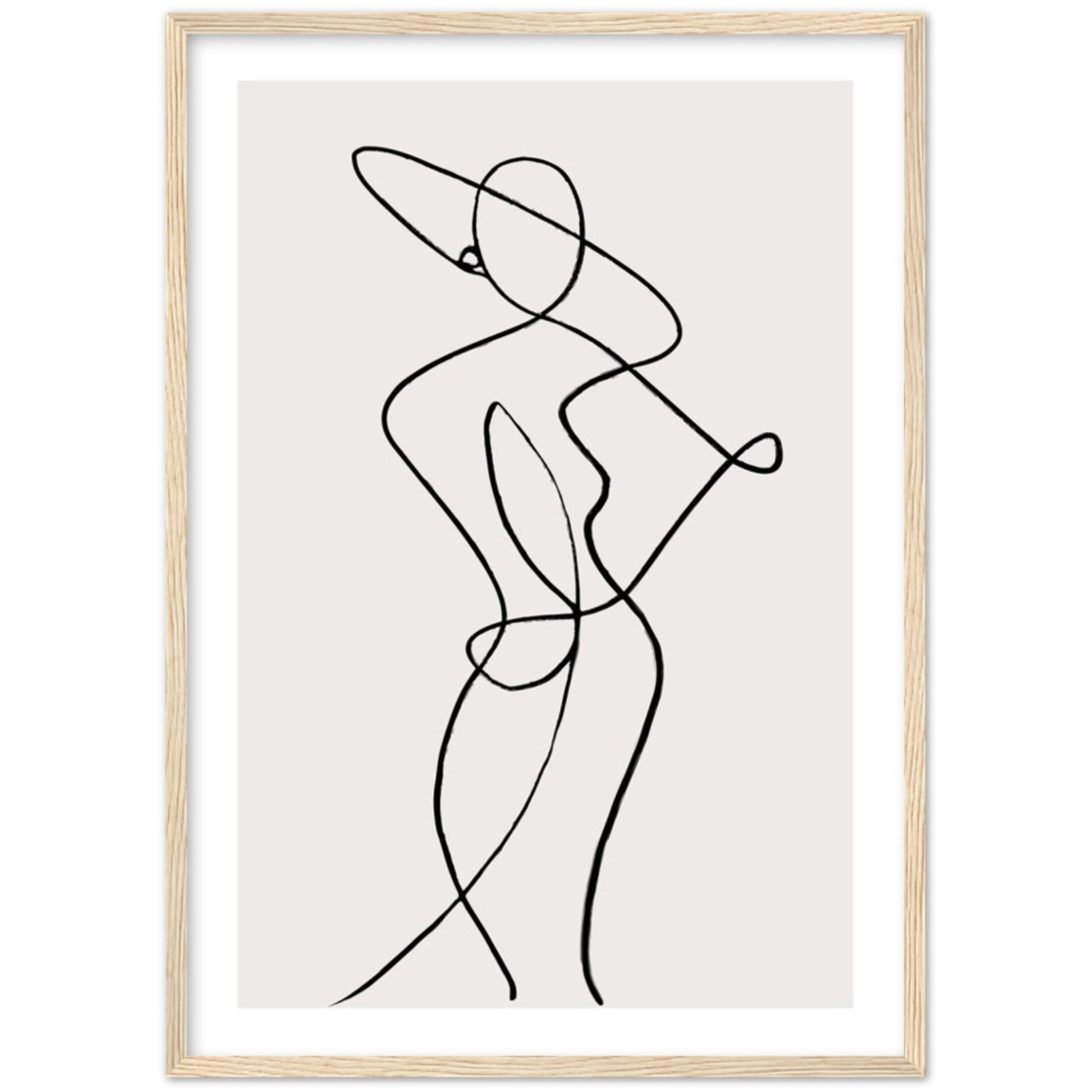 Cuadro Minimalista Moda - La Casa Del Cuadro