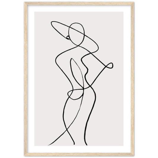 Cuadro Minimalista Moda - La Casa Del Cuadro