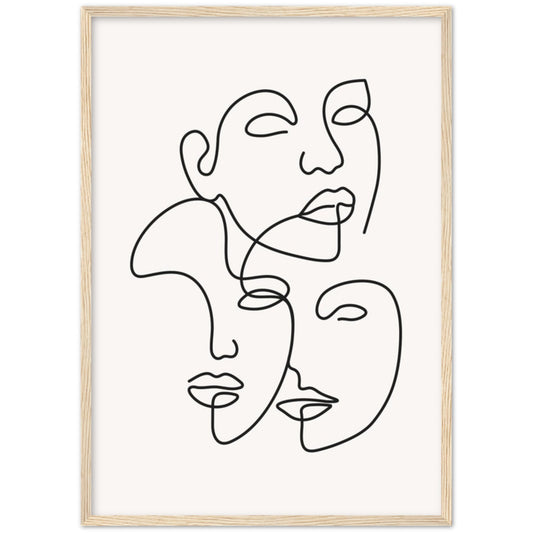 Cuadro Minimalista Moderno - La Casa Del Cuadro