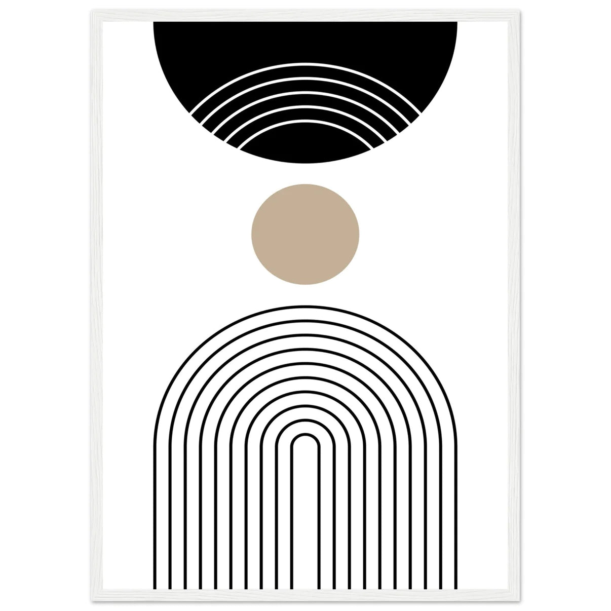 Cuadro Minimalista Negro - La Casa Del Cuadro