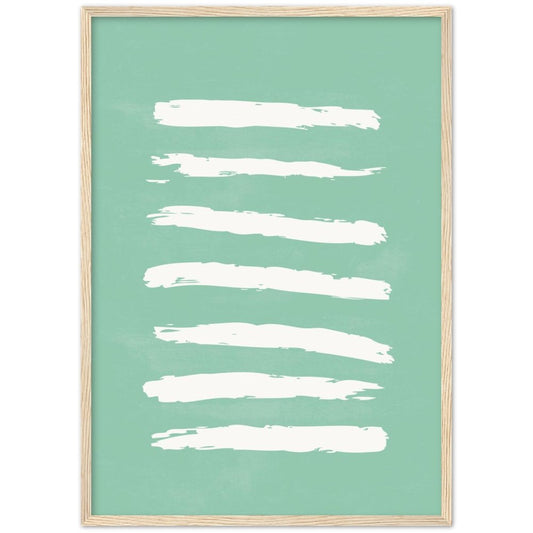 Cuadro Minimalista Verde - La Casa Del Cuadro