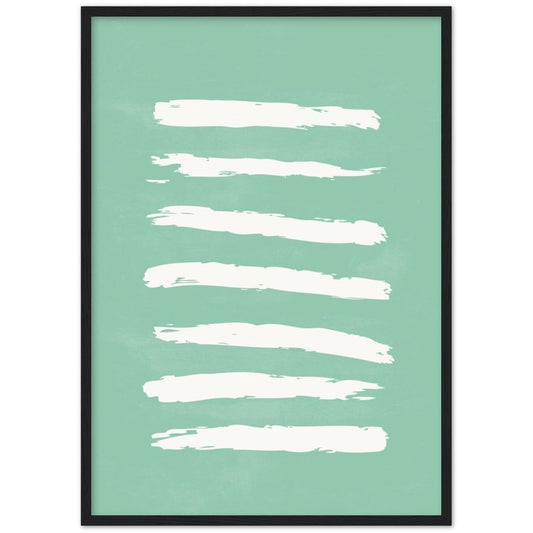 Cuadro Minimalista Verde - La Casa Del Cuadro