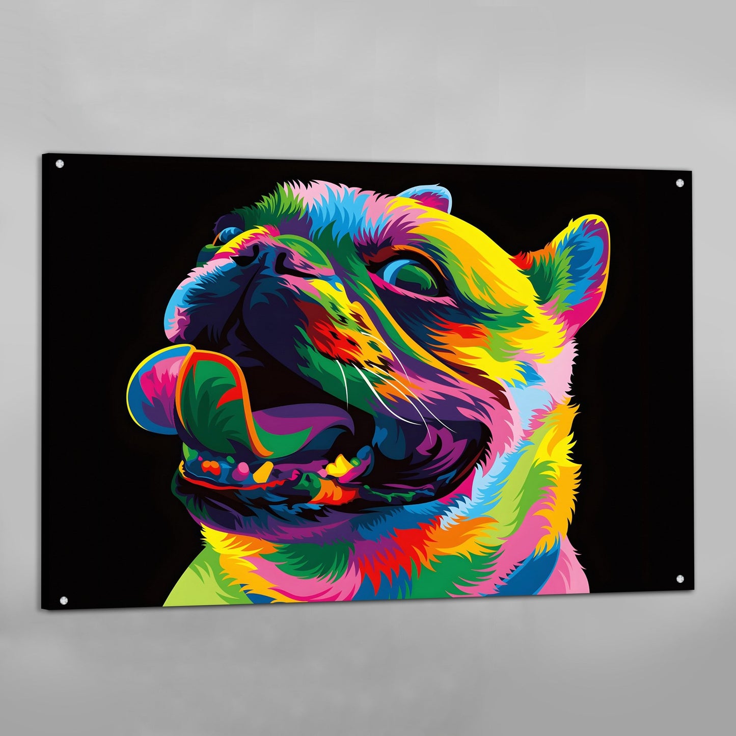 Cuadro Pop Art Bulldog Francés - La Casa Del Cuadro