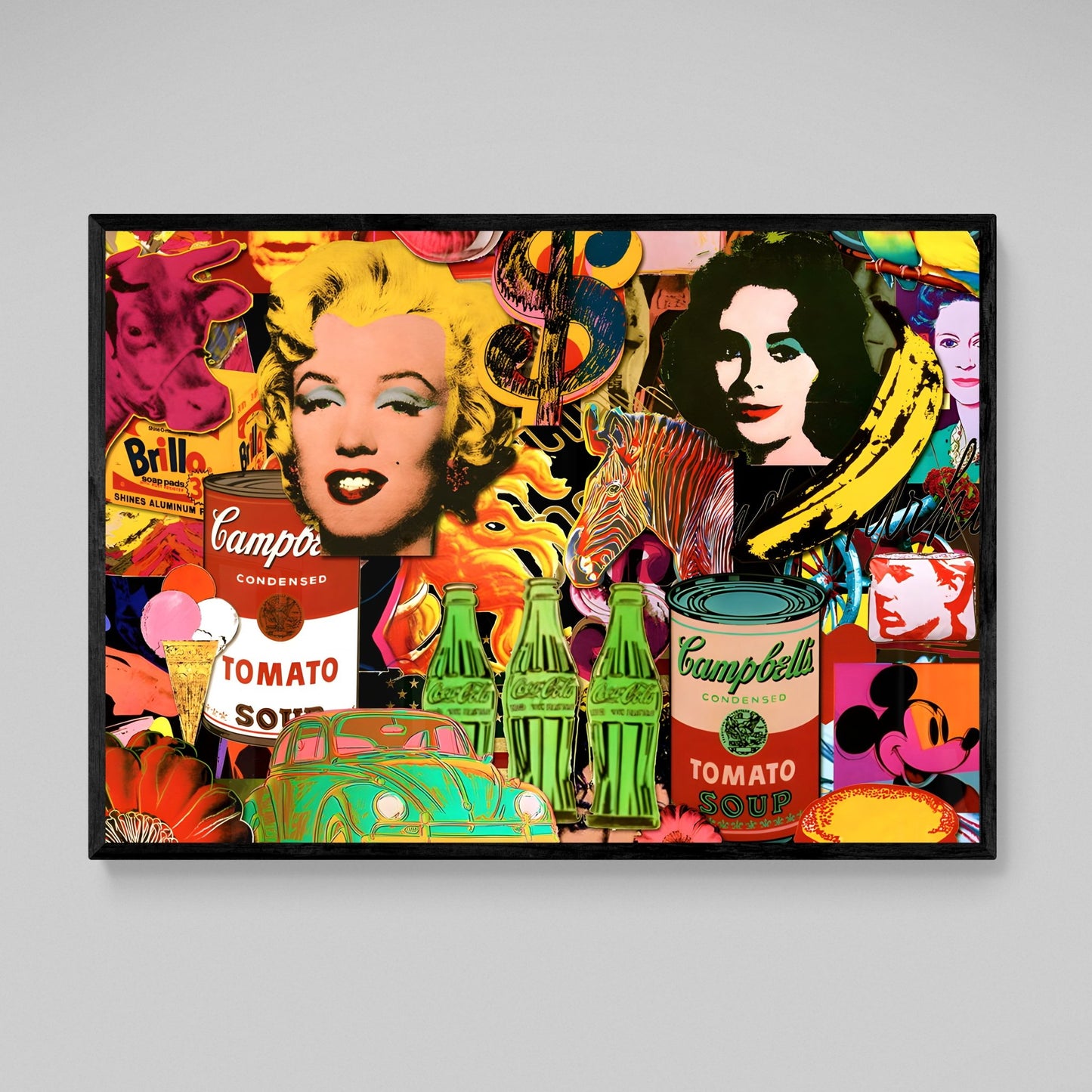 Cuadro Pop Art Collage - La Casa Del Cuadro