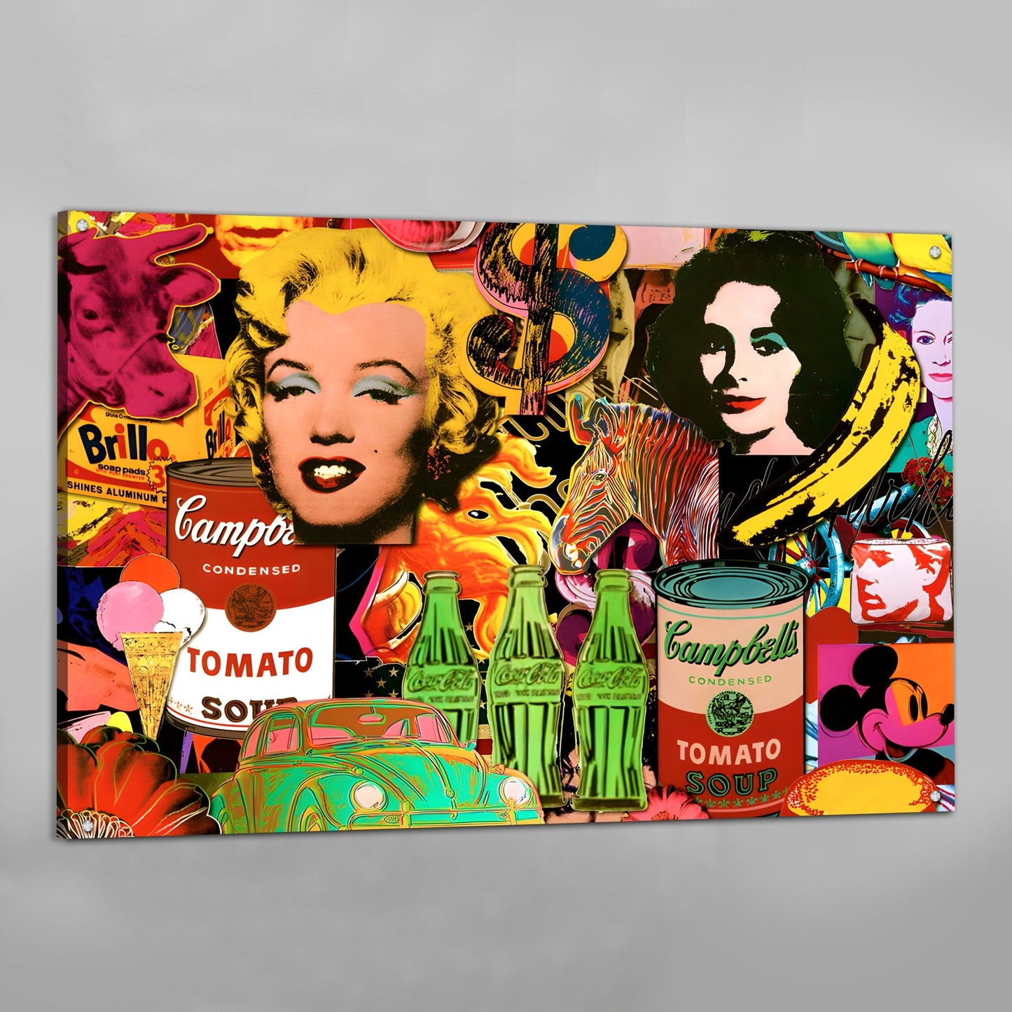 Cuadro Pop Art Collage - La Casa Del Cuadro