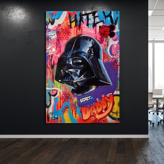 Cuadro Pop Art Darth Vader - La Casa Del Cuadro