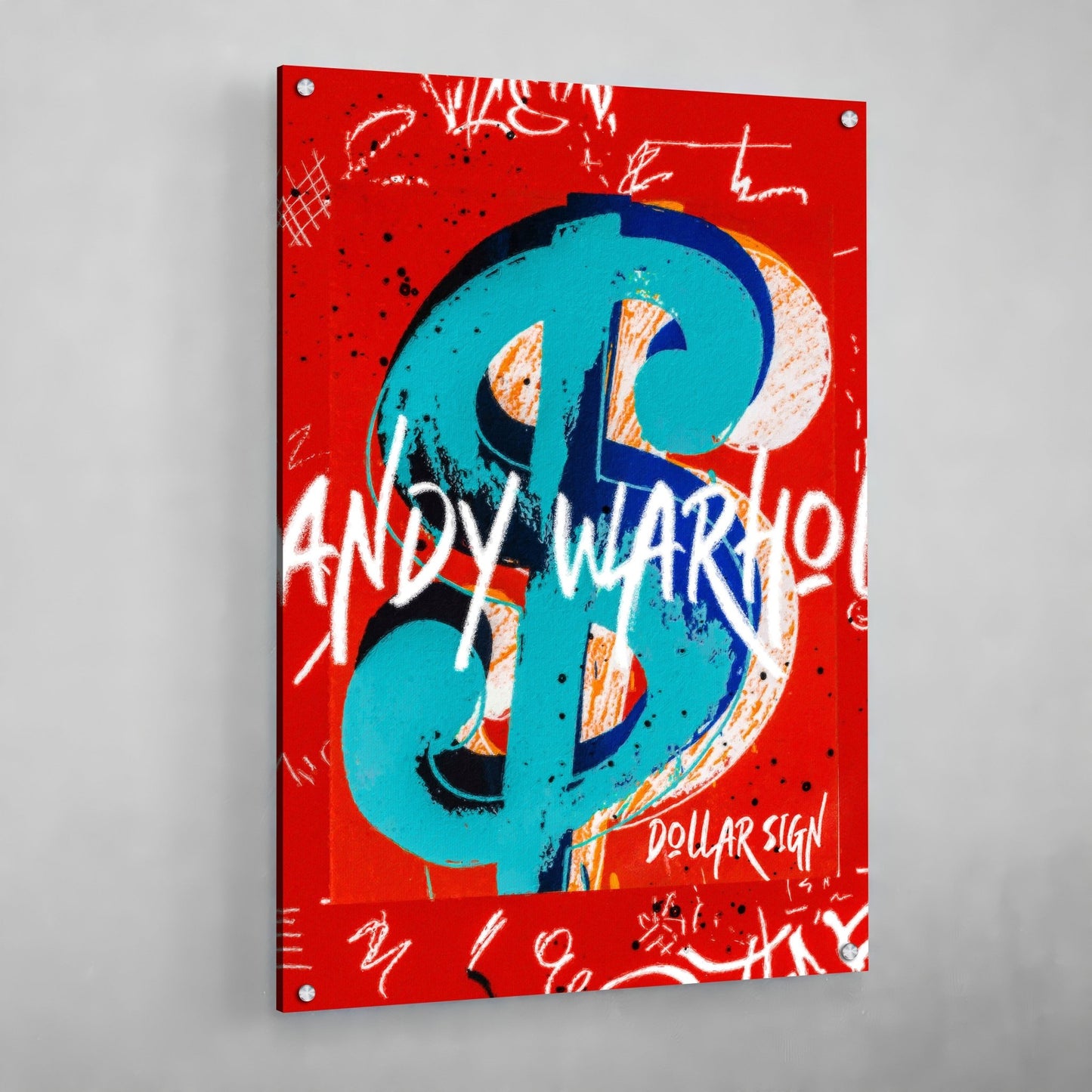 Cuadro Pop Art Dollar Warhol - La Casa Del Cuadro