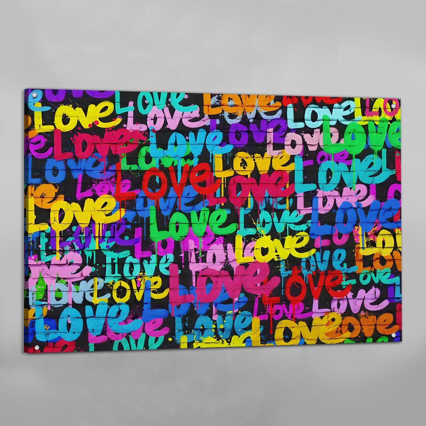 Cuadro Pop Art Graffitis - La Casa Del Cuadro