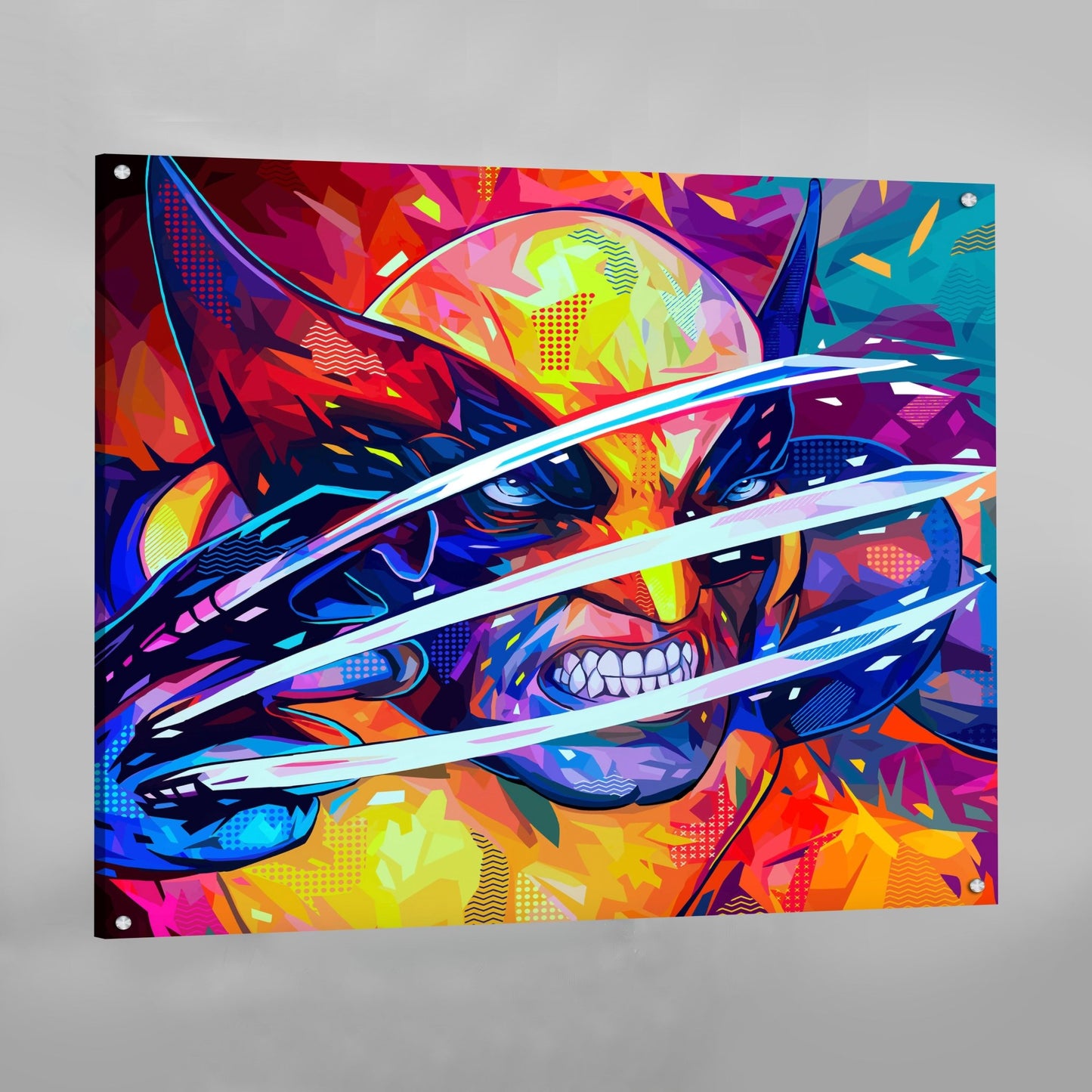 Cuadro Pop Art Lobezno - La Casa Del Cuadro