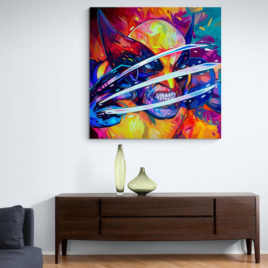 Cuadro Pop Art Lobezno - La Casa Del Cuadro