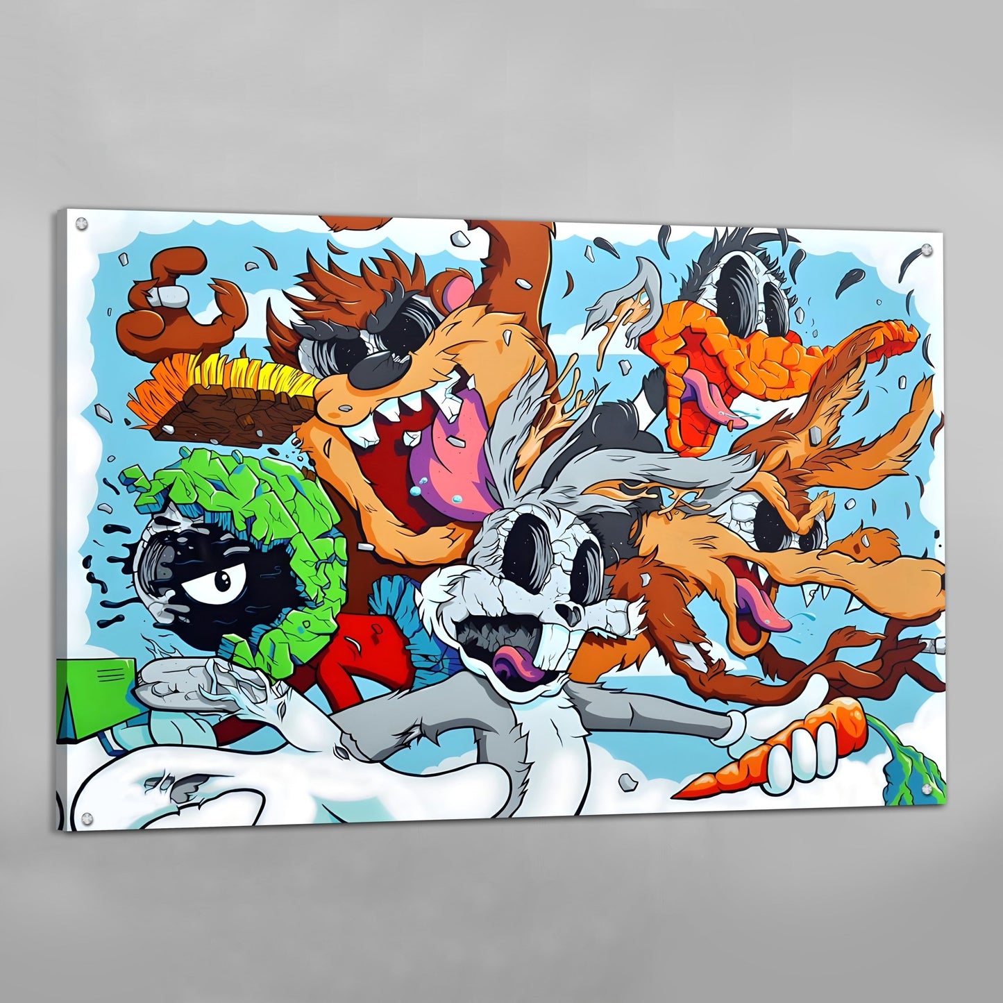 Cuadro Pop Art Looney Tunes - La Casa Del Cuadro