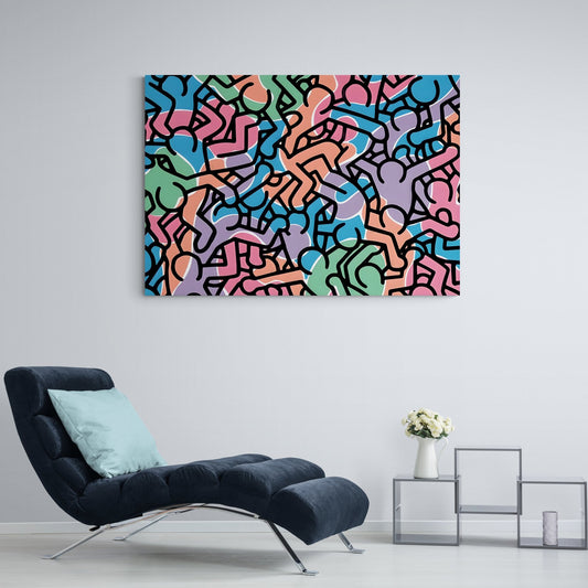 Cuadro Pop Art Moderno - La Casa Del Cuadro