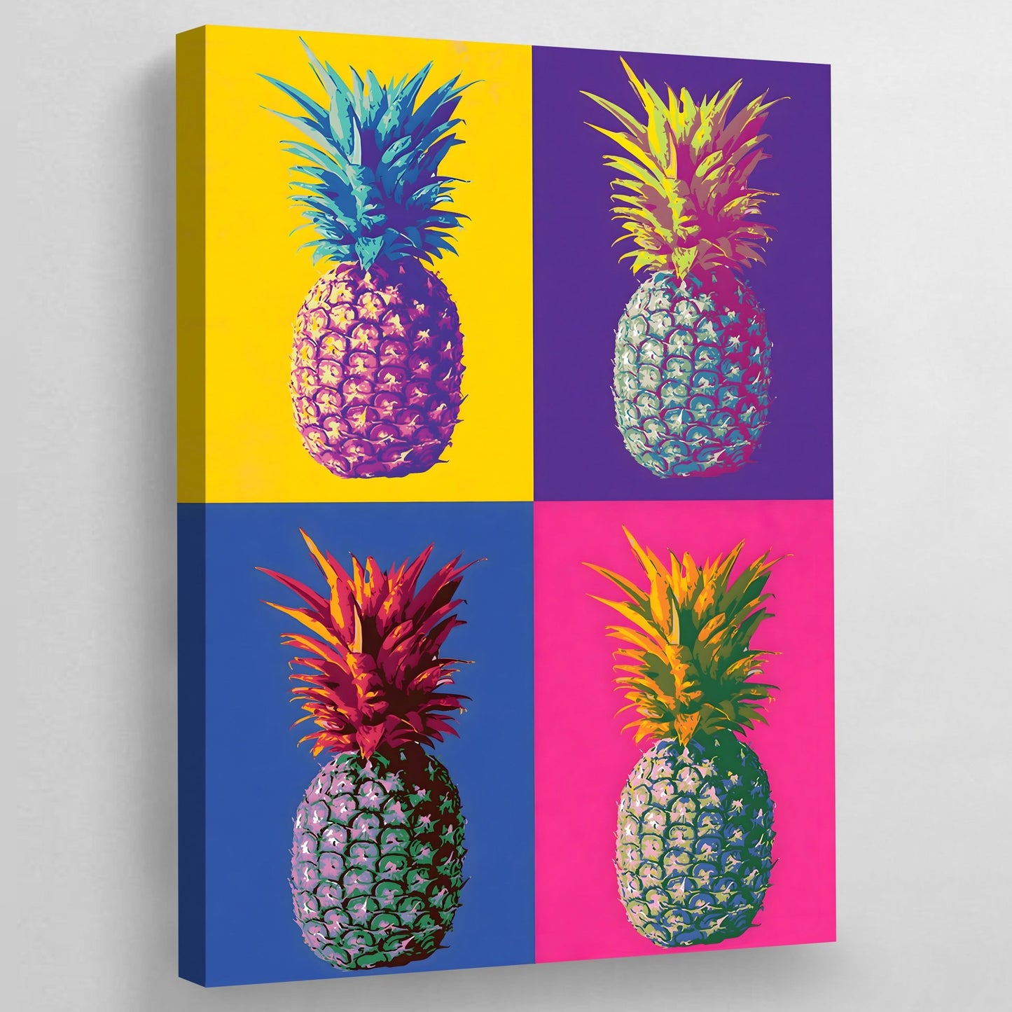 Cuadro Pop Art Piñas - La Casa Del Cuadro