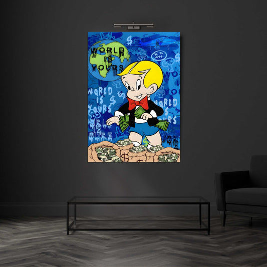 Cuadro Pop Art Richie Rich - La Casa Del Cuadro