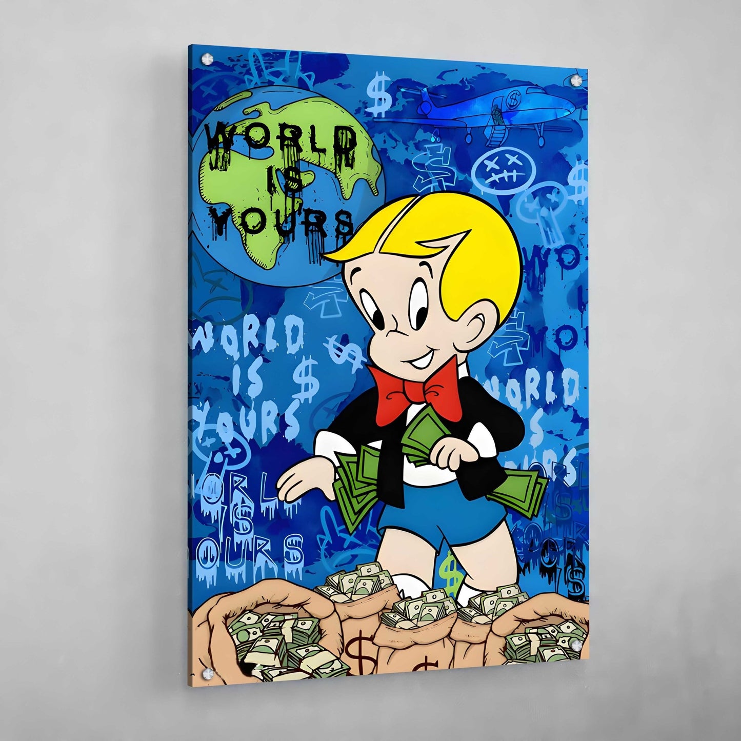 Cuadro Pop Art Richie Rich - La Casa Del Cuadro