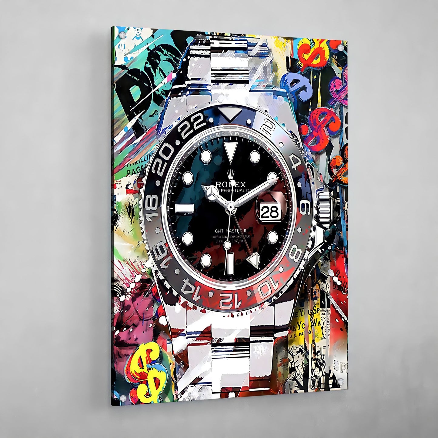 Cuadro Pop Art Rolex - La Casa Del Cuadro