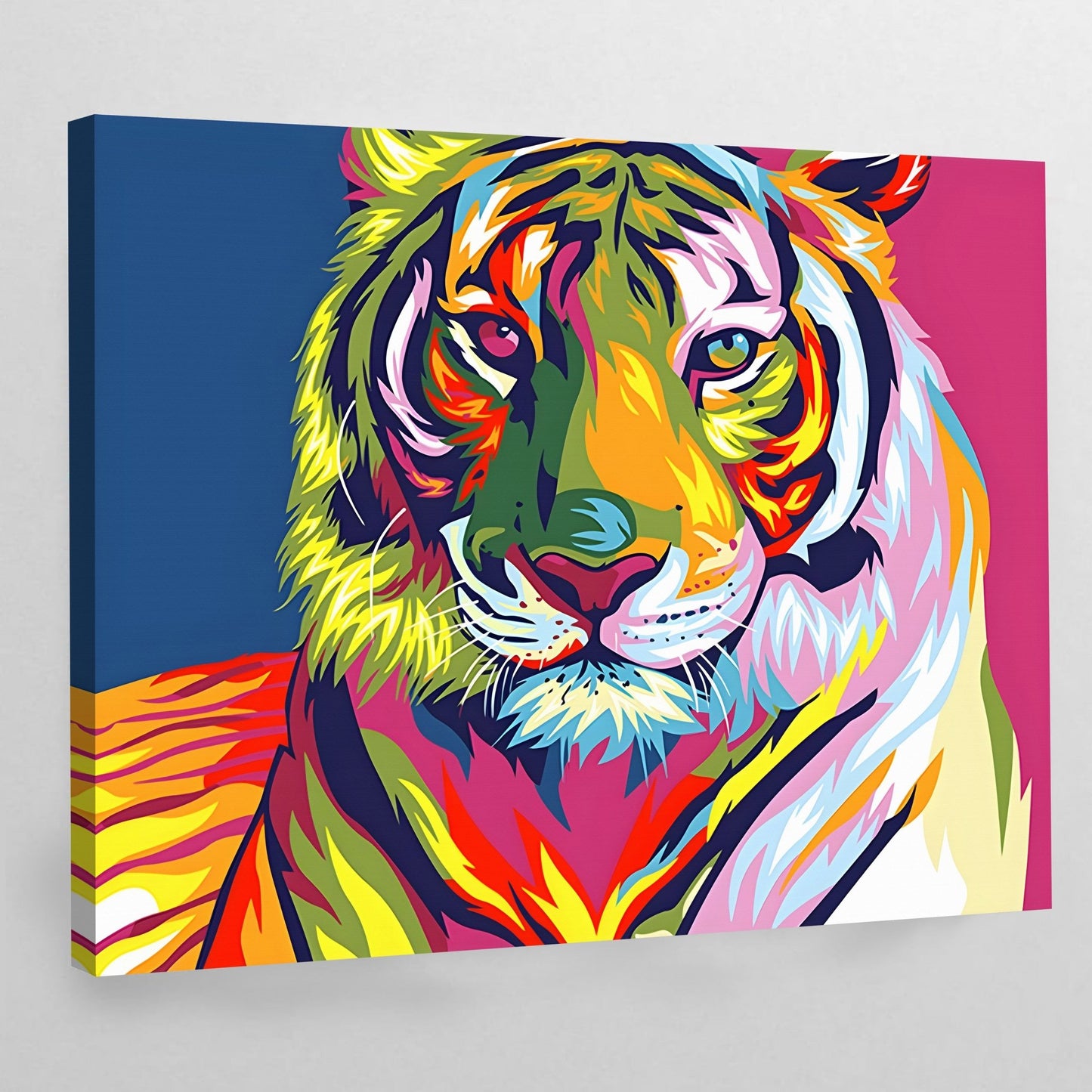 Cuadro Pop Art Tigre - La Casa Del Cuadro
