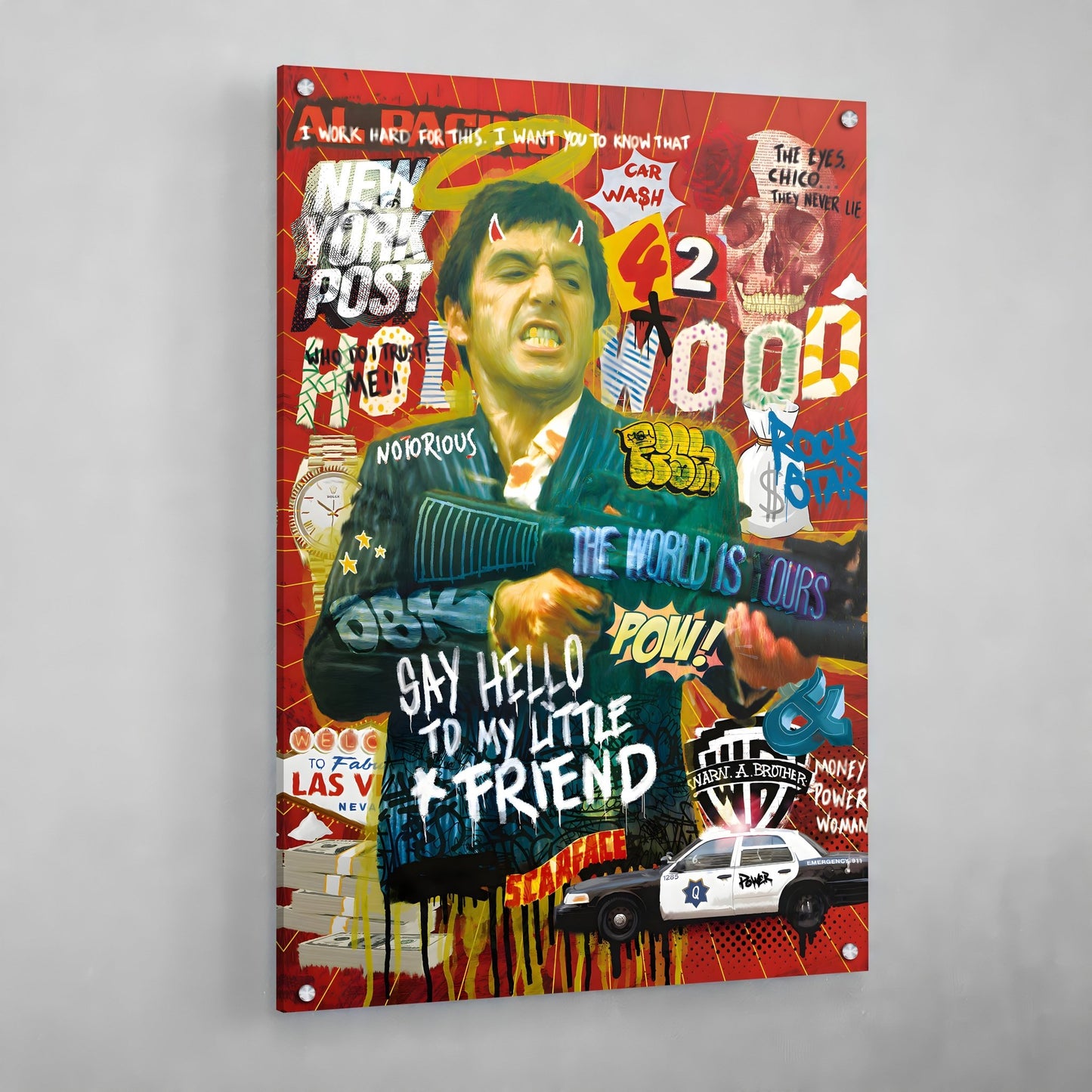 Cuadro Scarface Pop Art - La Casa Del Cuadro