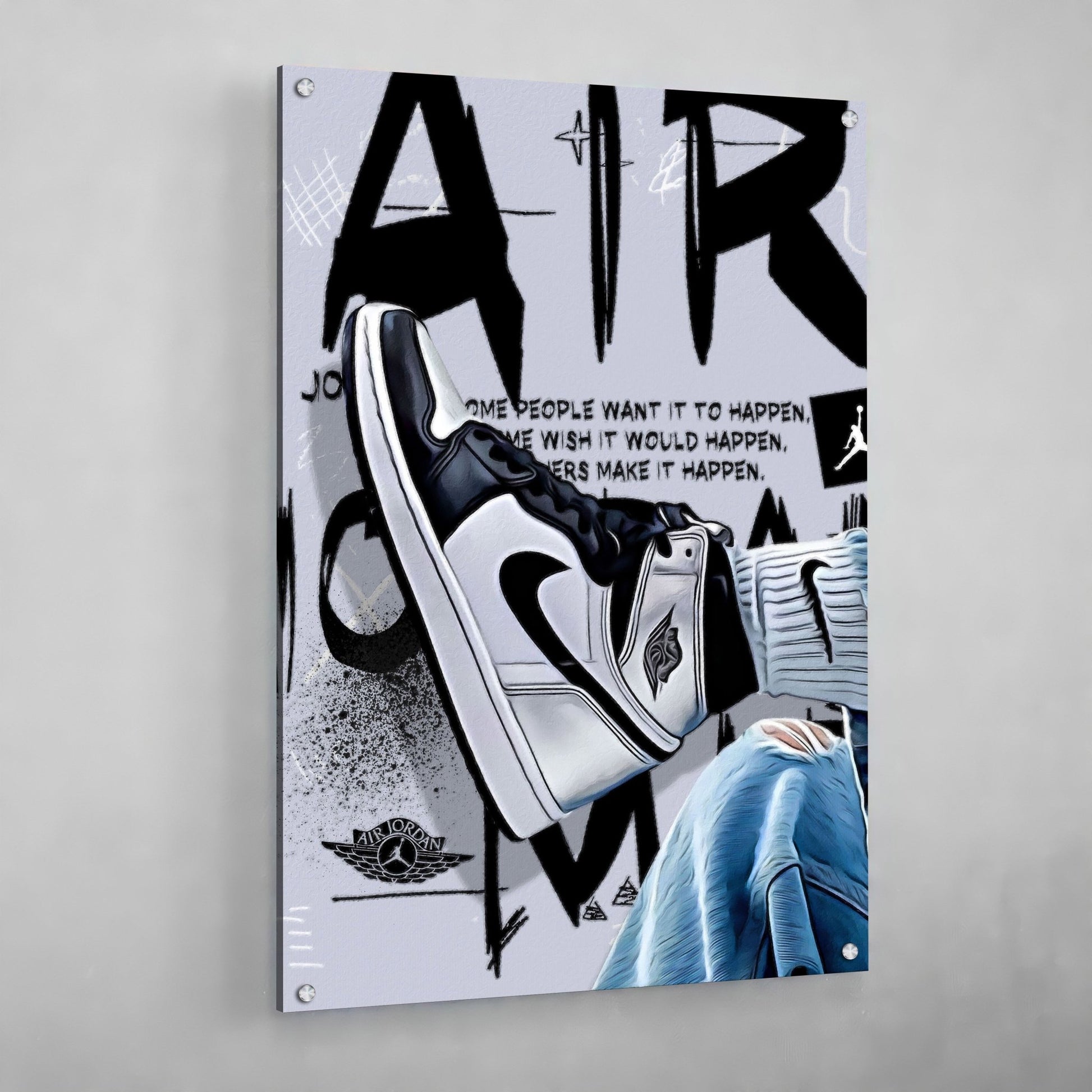 Cuadro Sneakers Gris - La Casa Del Cuadro