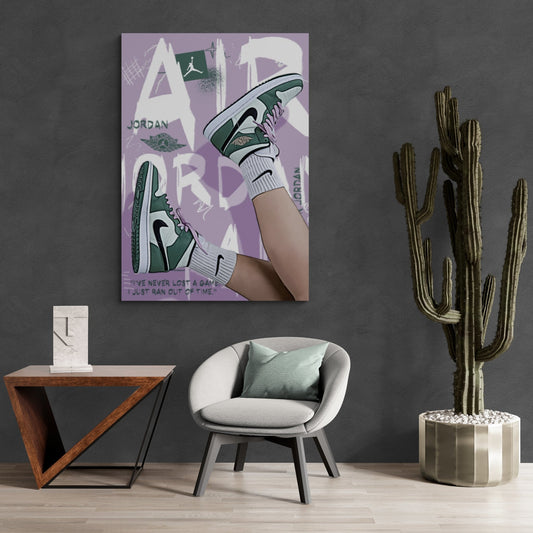 Cuadro Sneakers Rosa - La Casa Del Cuadro