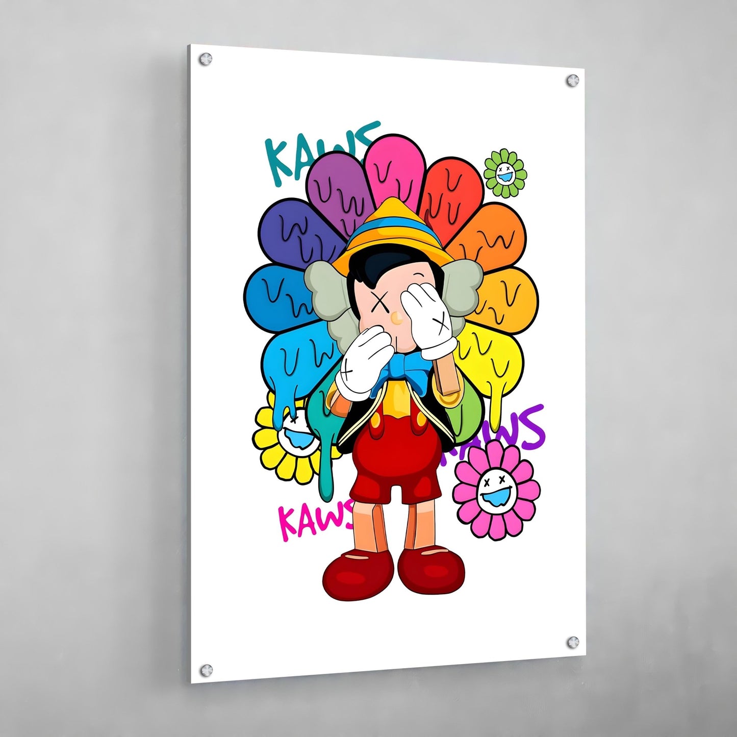Cuadro Takashi Murakami Kaws - La Casa Del Cuadro