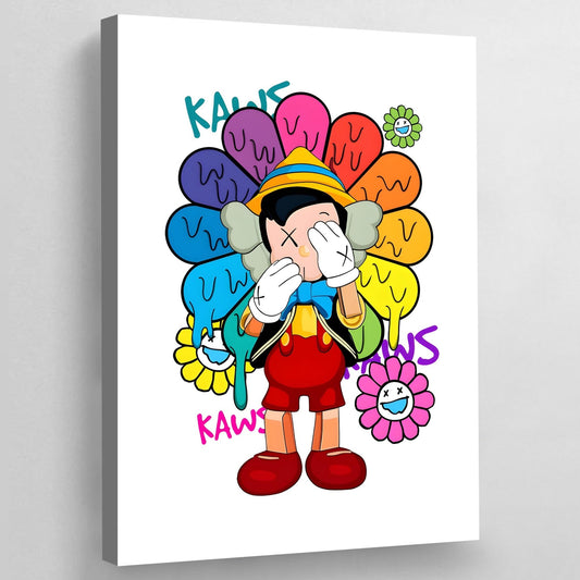 Cuadro Takashi Murakami Kaws - La Casa Del Cuadro