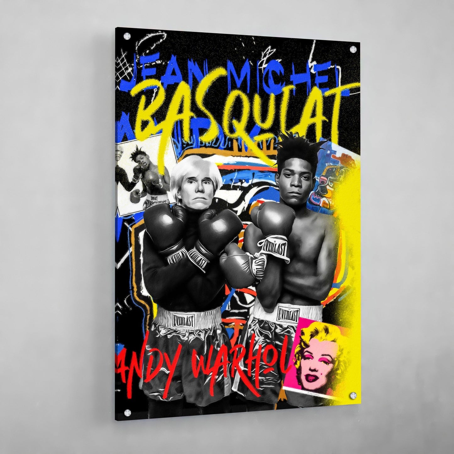 Cuadro Warhol Basquiat - La Casa Del Cuadro