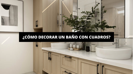 ¿Cómo Decorar Un Baño Con Cuadros? - La Casa Del Cuadro