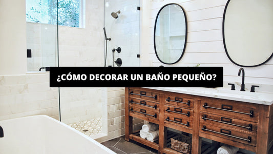 ¿Cómo Decorar Un Baño Pequeño? - La Casa Del Cuadro