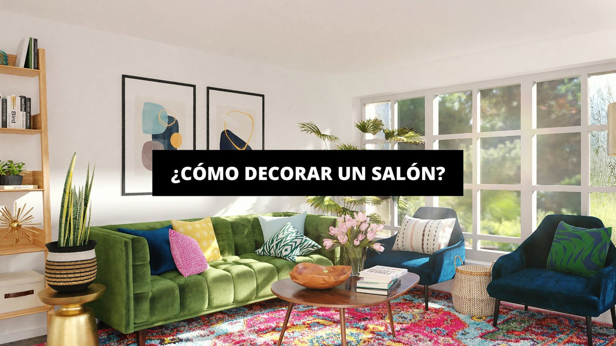 ¿Cómo Decorar Un Salón? | La Casa Del Cuadro
