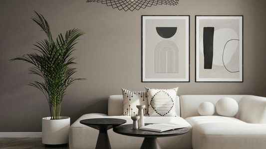 ¿Cómo Decorar Un Salón Con Cuadros Grandes? (Guía Completa) - La Casa Del Cuadro