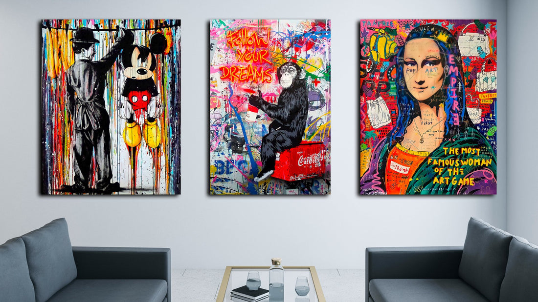 ¿Cómo Incorporar el Pop Art en la Decoración de Tu Hogar? - La Casa Del Cuadro