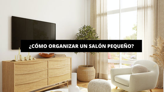 ¿Cómo Organizar Un Salón Pequeño? - La Casa Del Cuadro