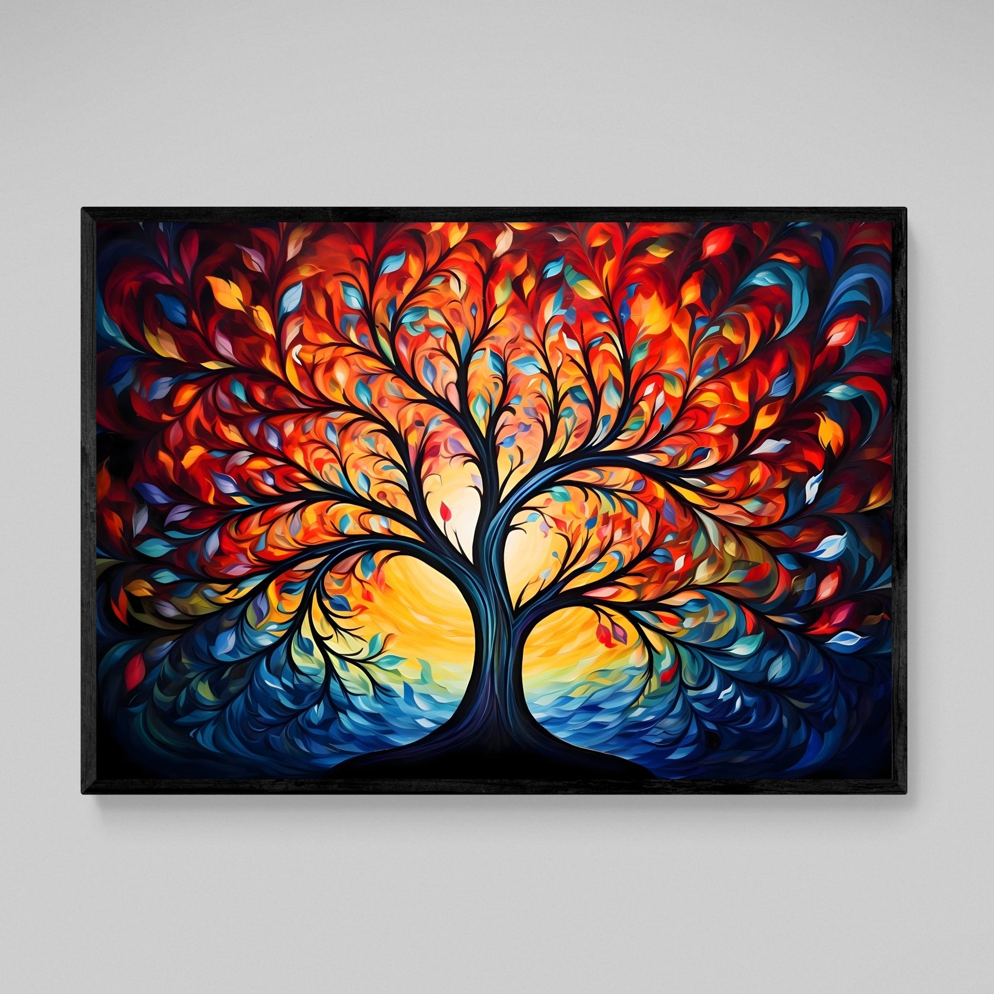 Cuadro Arbol De La Vida Abstracto - La Casa Del Cuadro