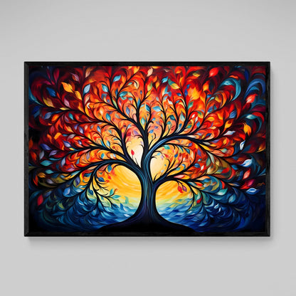 Cuadro Arbol De La Vida Abstracto - La Casa Del Cuadro