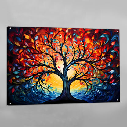 Cuadro Arbol De La Vida Abstracto - La Casa Del Cuadro
