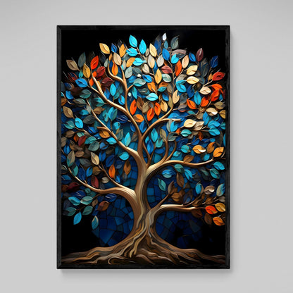 Cuadro Arbol De La Vida Colores - La Casa Del Cuadro